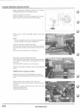 2001-2005 Honda TRX250EX Sportrax TRX250EX Factory Service Manual, Page 84