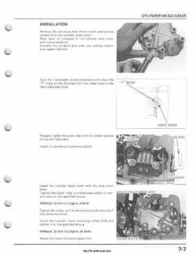 2001-2005 Honda TRX250EX Sportrax TRX250EX Factory Service Manual, Page 95