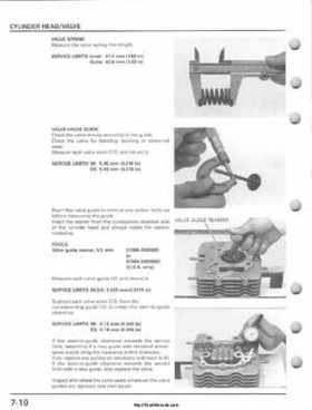 2001-2005 Honda TRX250EX Sportrax TRX250EX Factory Service Manual, Page 98