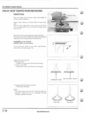 2001-2005 Honda TRX250EX Sportrax TRX250EX Factory Service Manual, Page 100