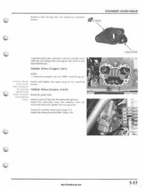 2001-2005 Honda TRX250EX Sportrax TRX250EX Factory Service Manual, Page 105