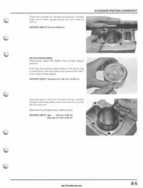 2001-2005 Honda TRX250EX Sportrax TRX250EX Factory Service Manual, Page 111