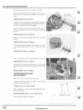 2001-2005 Honda TRX250EX Sportrax TRX250EX Factory Service Manual, Page 112