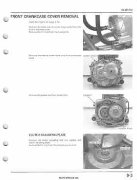 2001-2005 Honda TRX250EX Sportrax TRX250EX Factory Service Manual, Page 123