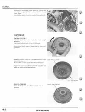 2001-2005 Honda TRX250EX Sportrax TRX250EX Factory Service Manual, Page 126