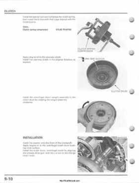 2001-2005 Honda TRX250EX Sportrax TRX250EX Factory Service Manual, Page 130