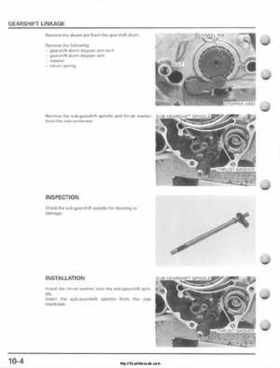 2001-2005 Honda TRX250EX Sportrax TRX250EX Factory Service Manual, Page 144