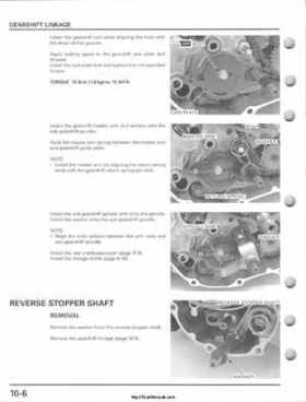 2001-2005 Honda TRX250EX Sportrax TRX250EX Factory Service Manual, Page 146