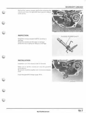 2001-2005 Honda TRX250EX Sportrax TRX250EX Factory Service Manual, Page 147
