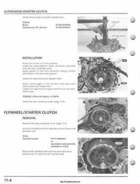 2001-2005 Honda TRX250EX Sportrax TRX250EX Factory Service Manual, Page 152