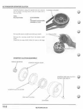 2001-2005 Honda TRX250EX Sportrax TRX250EX Factory Service Manual, Page 154