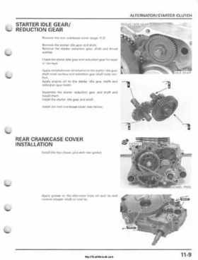 2001-2005 Honda TRX250EX Sportrax TRX250EX Factory Service Manual, Page 157