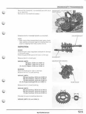 2001-2005 Honda TRX250EX Sportrax TRX250EX Factory Service Manual, Page 165