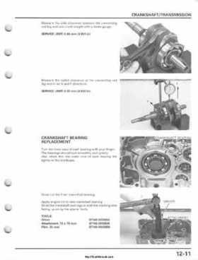 2001-2005 Honda TRX250EX Sportrax TRX250EX Factory Service Manual, Page 171
