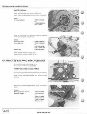 2001-2005 Honda TRX250EX Sportrax TRX250EX Factory Service Manual, Page 172