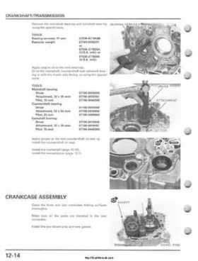 2001-2005 Honda TRX250EX Sportrax TRX250EX Factory Service Manual, Page 174