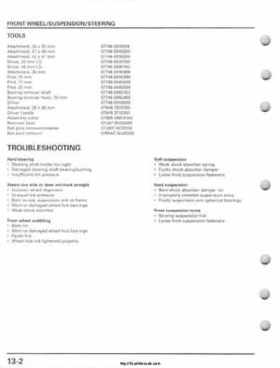 2001-2005 Honda TRX250EX Sportrax TRX250EX Factory Service Manual, Page 180