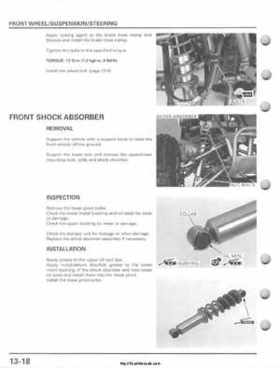 2001-2005 Honda TRX250EX Sportrax TRX250EX Factory Service Manual, Page 196