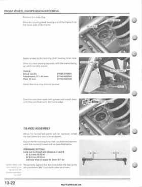 2001-2005 Honda TRX250EX Sportrax TRX250EX Factory Service Manual, Page 200