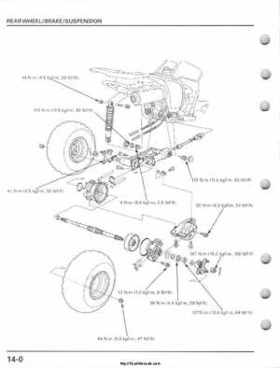 2001-2005 Honda TRX250EX Sportrax TRX250EX Factory Service Manual, Page 204
