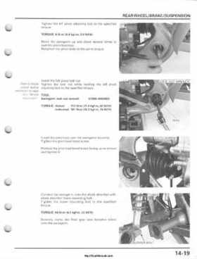2001-2005 Honda TRX250EX Sportrax TRX250EX Factory Service Manual, Page 223