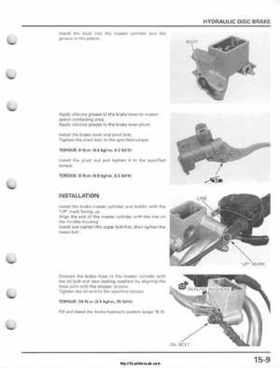 2001-2005 Honda TRX250EX Sportrax TRX250EX Factory Service Manual, Page 235