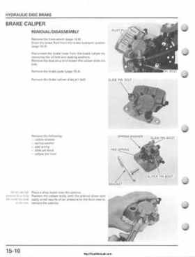 2001-2005 Honda TRX250EX Sportrax TRX250EX Factory Service Manual, Page 236