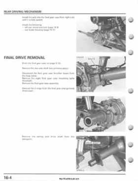 2001-2005 Honda TRX250EX Sportrax TRX250EX Factory Service Manual, Page 244