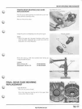 2001-2005 Honda TRX250EX Sportrax TRX250EX Factory Service Manual, Page 251
