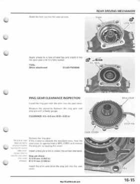 2001-2005 Honda TRX250EX Sportrax TRX250EX Factory Service Manual, Page 255