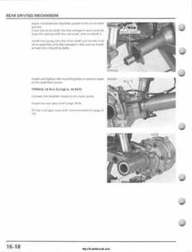 2001-2005 Honda TRX250EX Sportrax TRX250EX Factory Service Manual, Page 258