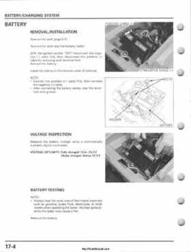 2001-2005 Honda TRX250EX Sportrax TRX250EX Factory Service Manual, Page 264