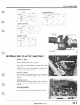 2001-2005 Honda TRX250EX Sportrax TRX250EX Factory Service Manual, Page 295
