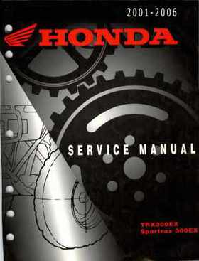 2001-2006 Honda TRX 300EX Sportrax 300EX Factory Service Manual, Page 1