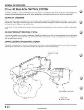 2001-2006 Honda TRX 300EX Sportrax 300EX Factory Service Manual, Page 28