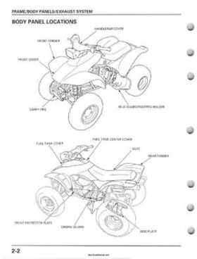 2001-2006 Honda TRX 300EX Sportrax 300EX Factory Service Manual, Page 32