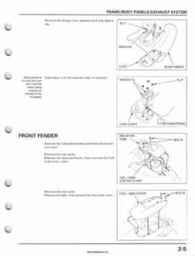2001-2006 Honda TRX 300EX Sportrax 300EX Factory Service Manual, Page 35