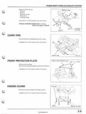 2001-2006 Honda TRX 300EX Sportrax 300EX Factory Service Manual, Page 39