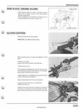 2001-2006 Honda TRX 300EX Sportrax 300EX Factory Service Manual, Page 65