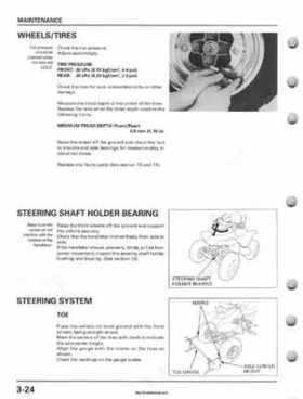 2001-2006 Honda TRX 300EX Sportrax 300EX Factory Service Manual, Page 68