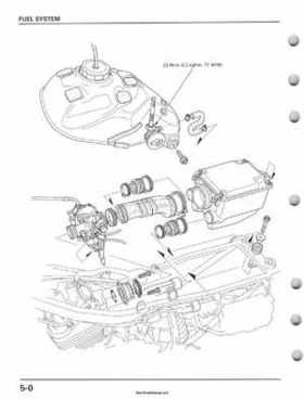 2001-2006 Honda TRX 300EX Sportrax 300EX Factory Service Manual, Page 76