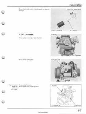 2001-2006 Honda TRX 300EX Sportrax 300EX Factory Service Manual, Page 83