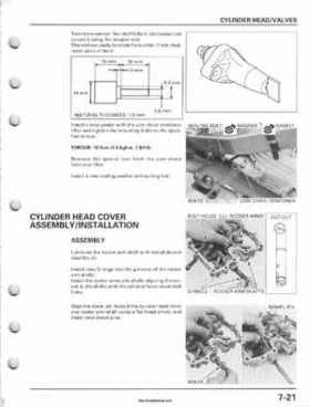 2001-2006 Honda TRX 300EX Sportrax 300EX Factory Service Manual, Page 125