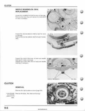 2001-2006 Honda TRX 300EX Sportrax 300EX Factory Service Manual, Page 144