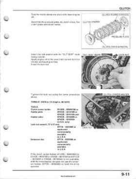 2001-2006 Honda TRX 300EX Sportrax 300EX Factory Service Manual, Page 149