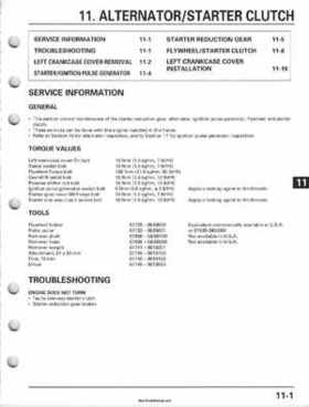 2001-2006 Honda TRX 300EX Sportrax 300EX Factory Service Manual, Page 165