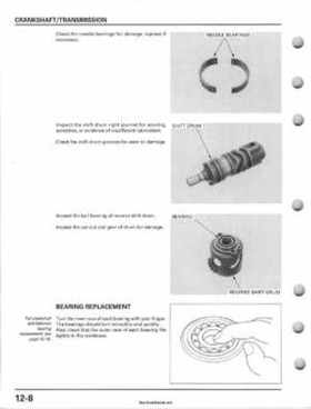 2001-2006 Honda TRX 300EX Sportrax 300EX Factory Service Manual, Page 184