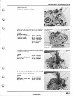 2001-2006 Honda TRX 300EX Sportrax 300EX Factory Service Manual, Page 185