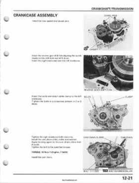 2001-2006 Honda TRX 300EX Sportrax 300EX Factory Service Manual, Page 197