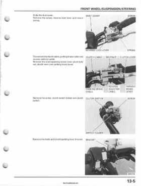 2001-2006 Honda TRX 300EX Sportrax 300EX Factory Service Manual, Page 203